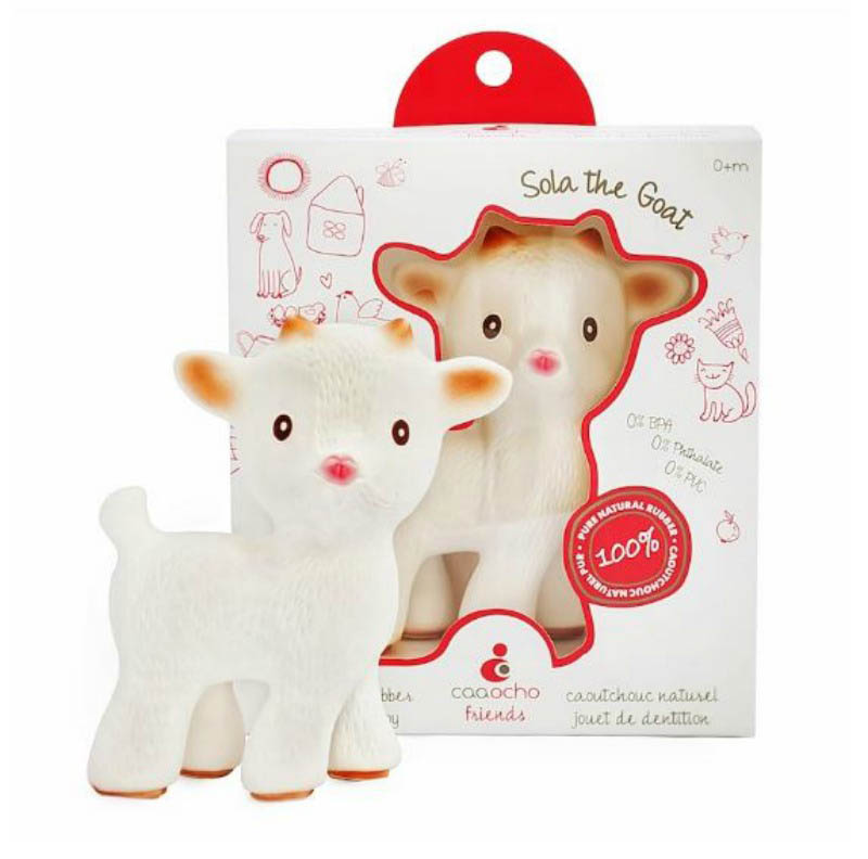 CaaOcho-Teething Toys-Sola the Goat