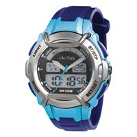 Cactus Challenger Kids AnaDigi Watch - Blue 1