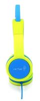 Cactus Comfort Kids Headphones Cat Ear Light up Lime/Blue