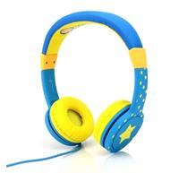 Cactus Comfort Kids Headphones Green/Blue