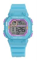 Cactus Fiesta Kids Digital Watch - Aqua