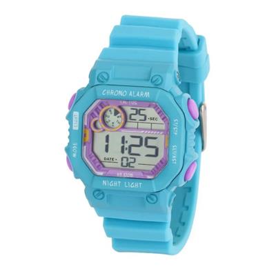 Cactus Fiesta Kids Digital Watch - Aqua
