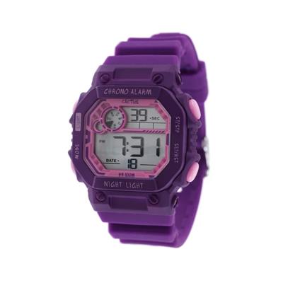 Cactus Fiesta Kids Digital Watch - Purple