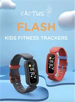 Cactus Flash Kids Fitness Activity Tracker Black