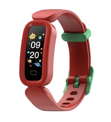 Cactus Flash Kids Fitness Activity Tracker Red