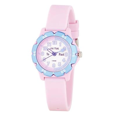 Cactus Hero Waterproof Time Teacher Watch - Pink