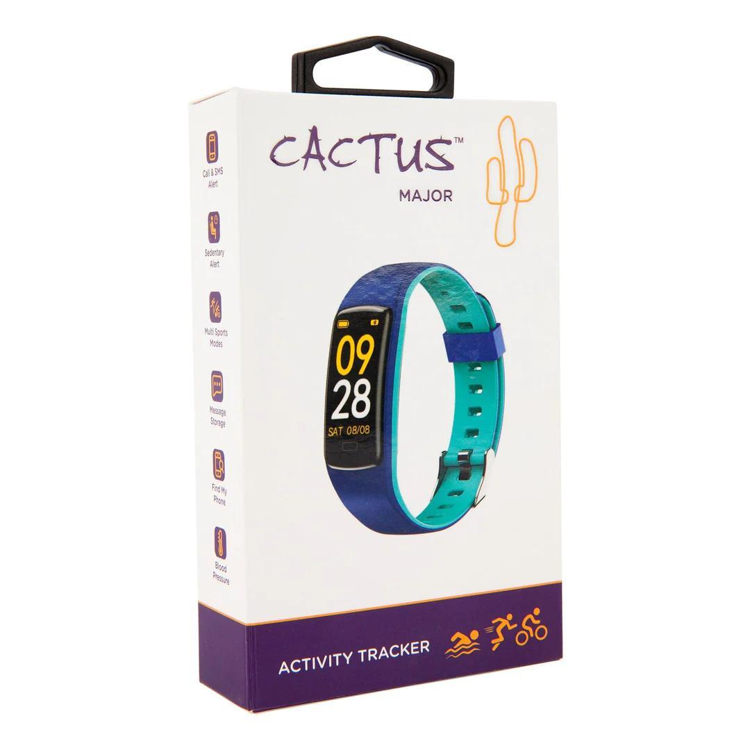 Cactus Major - Kids & Teens Fitness Tracker - Blue