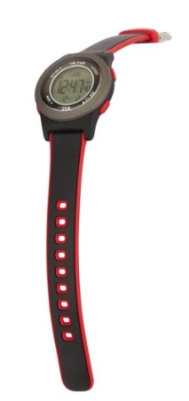 Cactus Shine Digital Watch - Black/Red trim