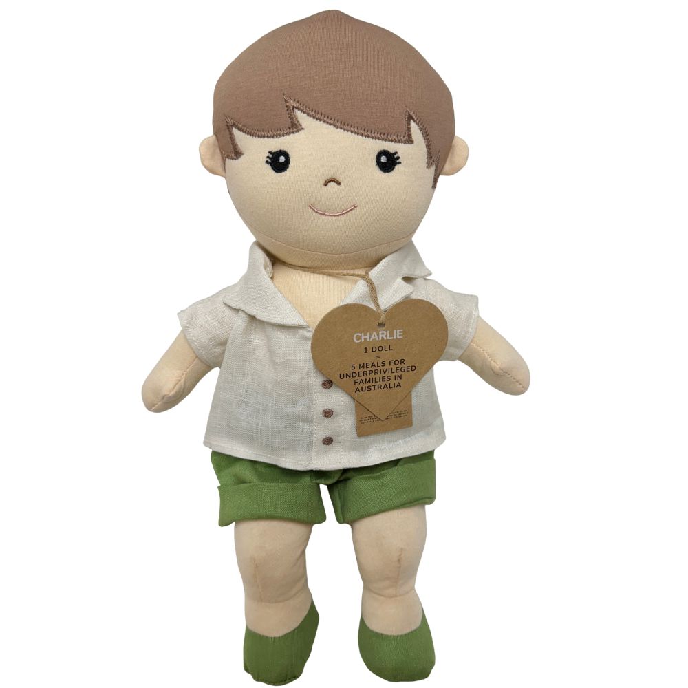 Charlie Rag Doll - The Giving Mission
