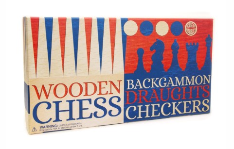Chess, Backgammon and Draughts Set