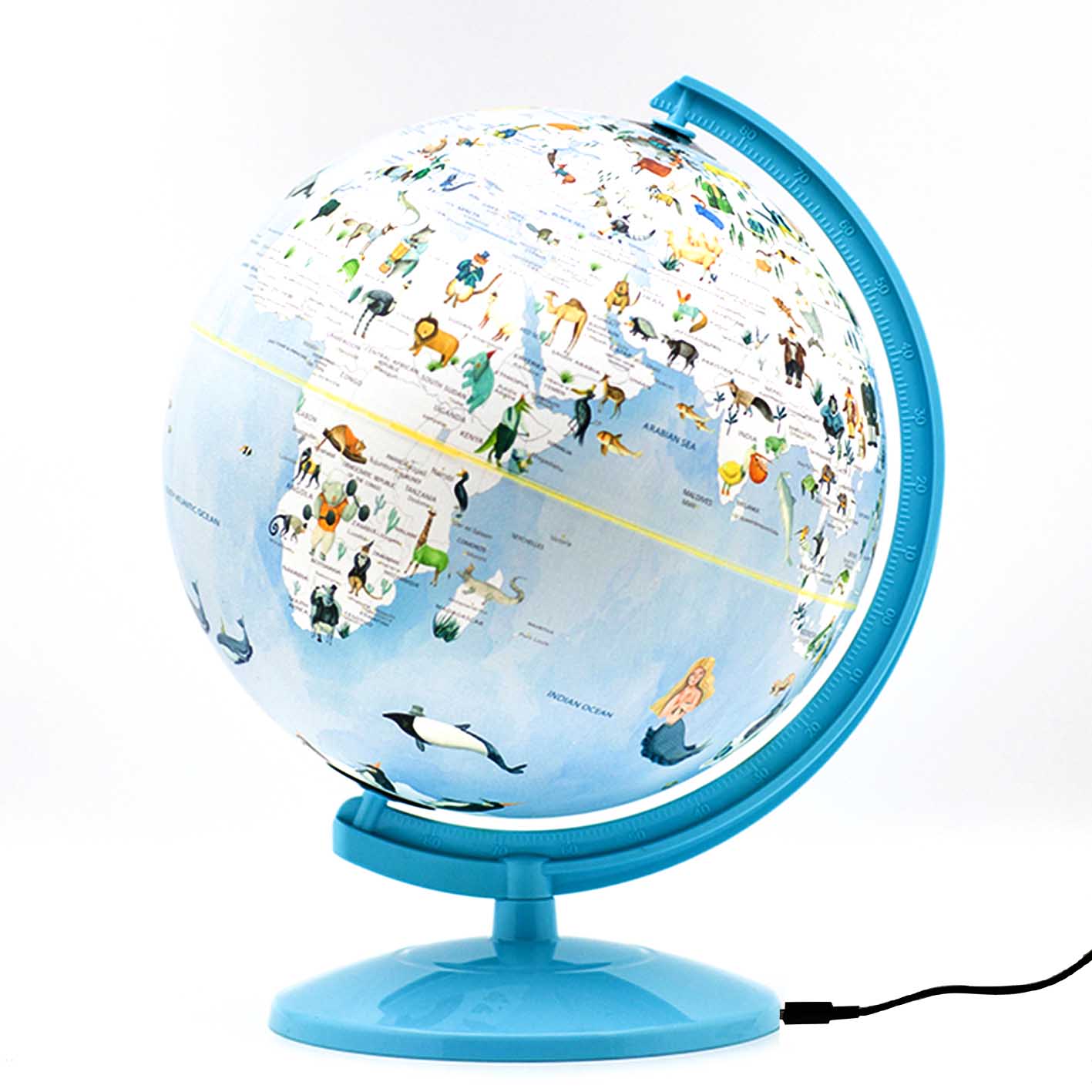 Illuminated Globe | gift ideas for young boys