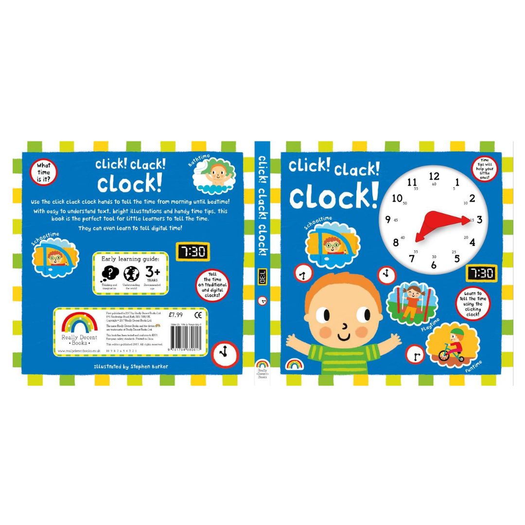 Click Clack Clock Time Telling Book