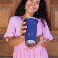 Cobalt MontiiCo Insulated Smoothie Cup - 450ml