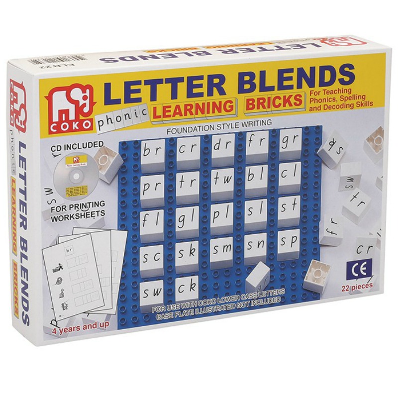 COKO Letter Blends Learning Bricks