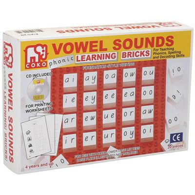 COKO Vowel Sounds Learning Bricks