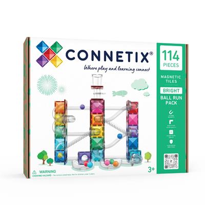 Connetix Ball Run Bright Pack 114 pc