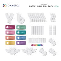 Connetix Pastel 106 Piece Ball Run Pack