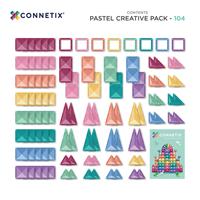 Connetix Pastel Creative Pack 104 pc
