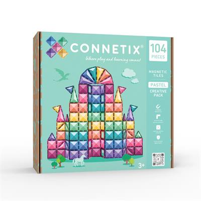 Connetix Pastel Creative Pack 104 pc