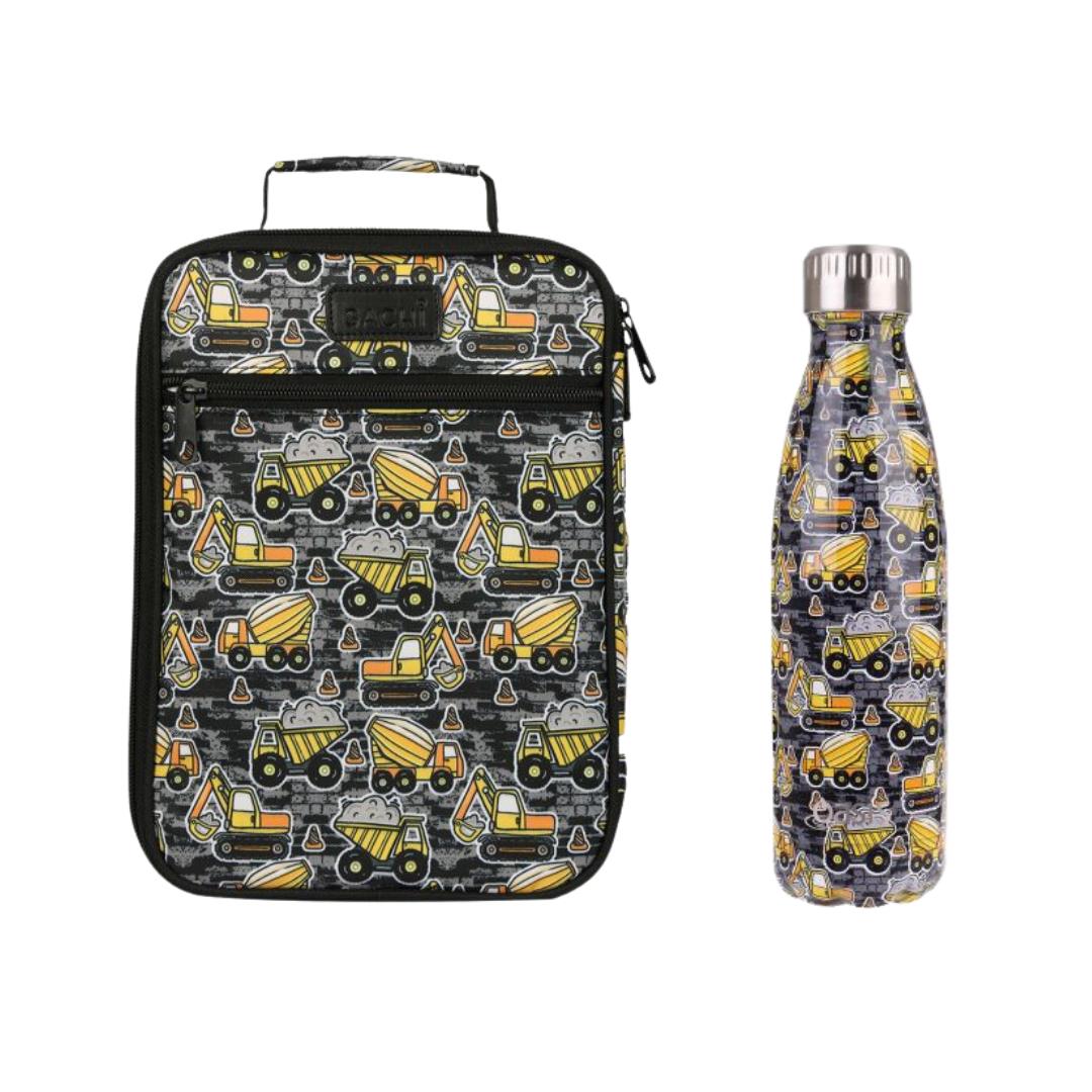 Construction Zone Bag and Bottle Combo