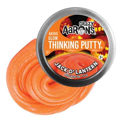Crazy Aarons Glowbrights Thinking Putty Jack O