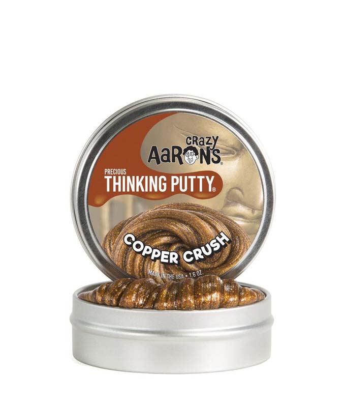 Crazy Aarons Precious Thinking Putty Copper Crush
