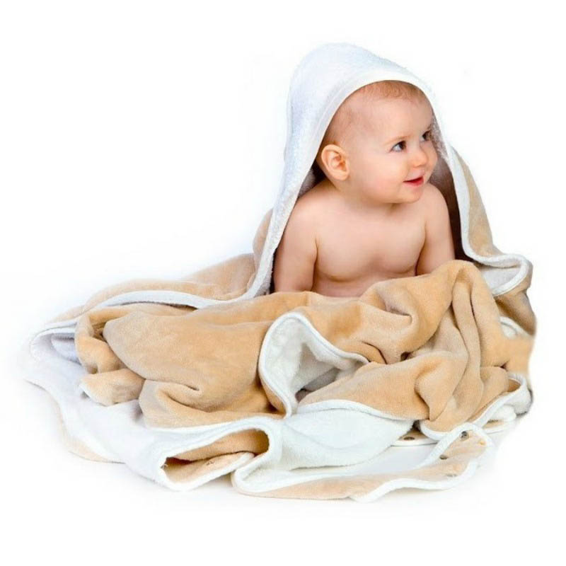 Cuddledry Baby Apron Bath Towel