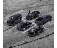MAJORETTE DIE CAST BLACK EDITION MODEL CARS: 5 PIECE GIFT PACK
