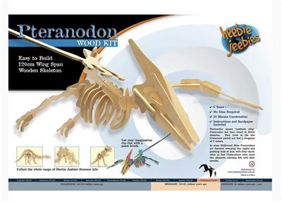 Pteranodon Large Wooden Dino Kit