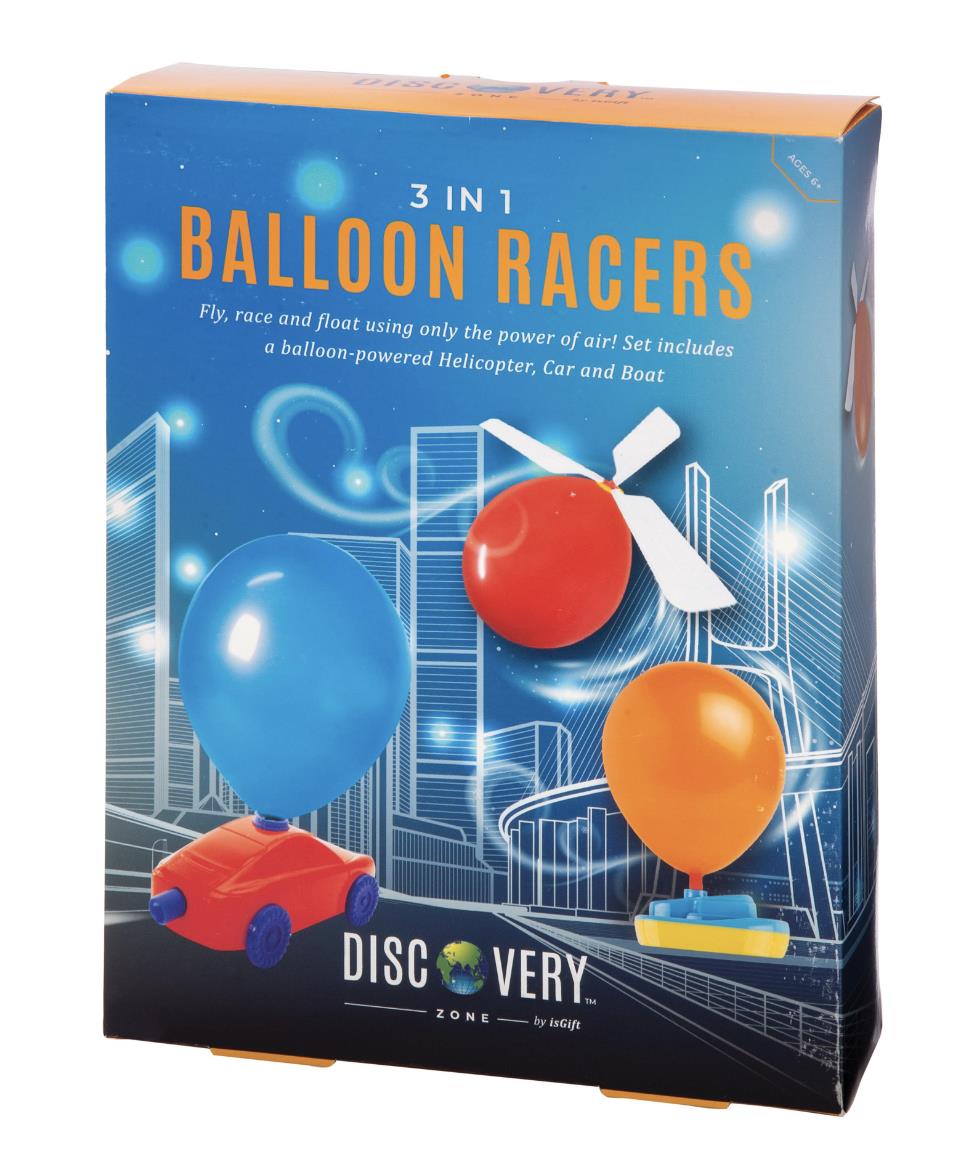 Discovery Zone 3 In 1 Balloon Racers