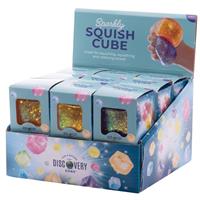Discovery Zone Sparkly Squish Cube