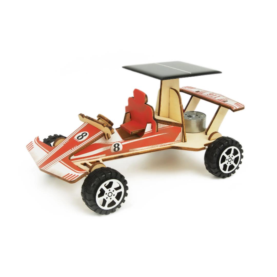 DIY 3D Wooden Solar Racing Car Science & Craft Kit