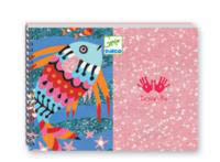 Djeco-Art by Numbers-Coloured Sand Rainbow Fish