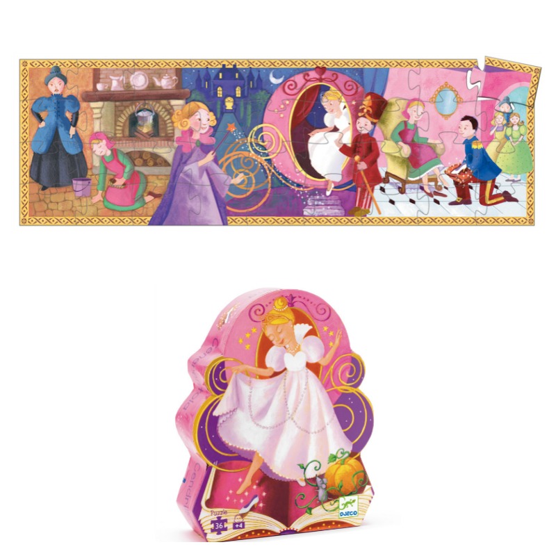 Childrens Puzzles| Djeco Cinderella Puzzle 36pc