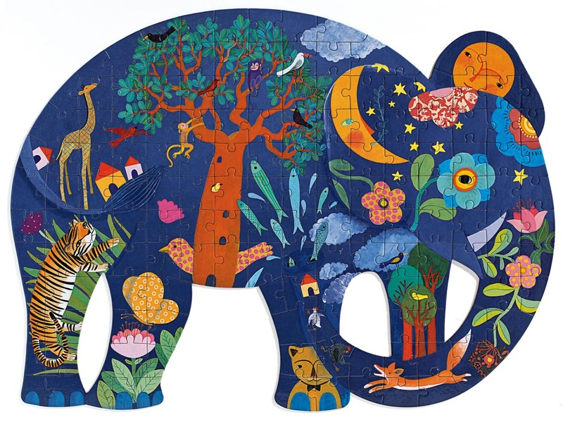 Djeco Puzz Art Elephant Puzzle 150pc