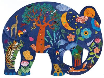 Djeco Puzz Art Elephant Puzzle 150pc