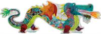 Djeco Leon the Dragon Giant Puzzle 58pcs