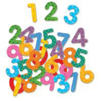 Djeco - Magnetic 38 Numbers Set