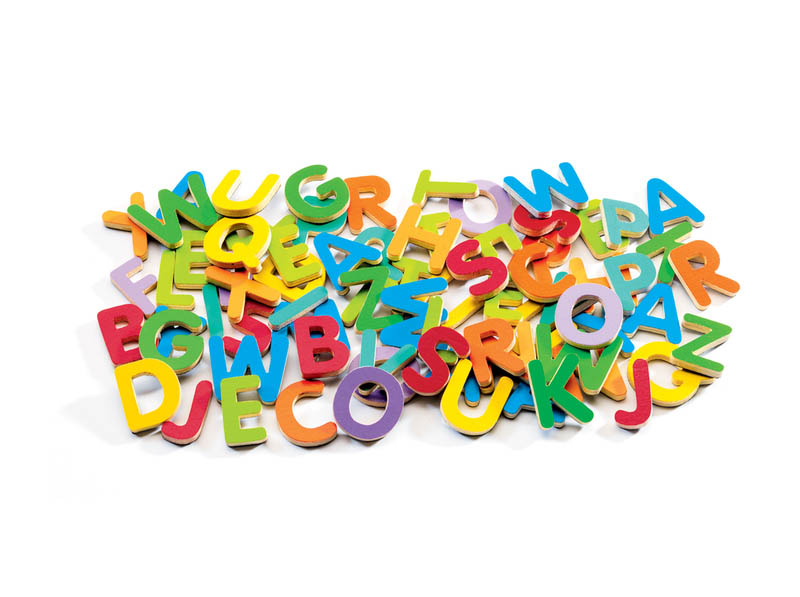 Djeco-Magnetic Uppercase Letters