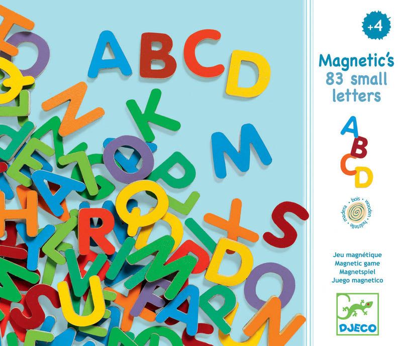 Djeco 83 Magnetic Uppercase Letters