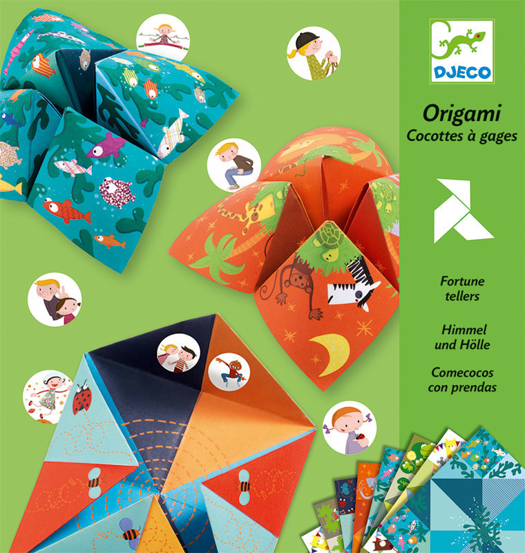 Djeco Origami Fortune Tellers Bird Game