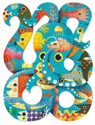 Djeco Puzz Art Octopus Puzzle 350pc