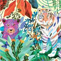 Djeco Rainbow Tigers Puzzle 1000pcs - detail