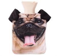 Pug Dog Hot Water Bottle