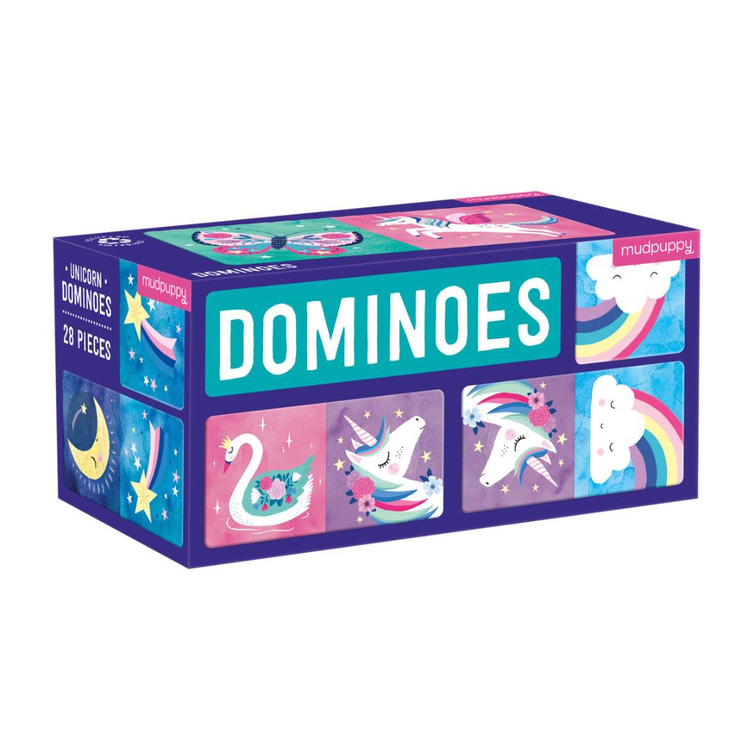 Mudpuppy Dominoes – Unicorn