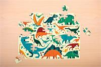 Double Sided Puzzle 100Pc Dinosaur