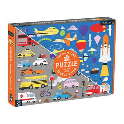 Double Sided Puzzle 100Pc On the Move