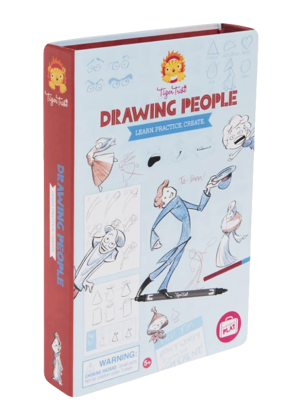 Tiger Tribe Drawing People Kit