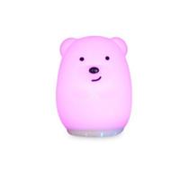 Duski Rechargeable Bluetooth Mini Night Light - Bear