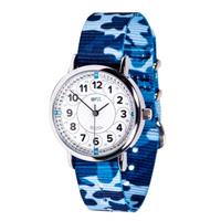 EasyRead Time Teacher 12/24 Hour Camo Watch (White Face)